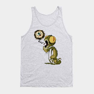 Covid-19 Lizard Person Tank Top